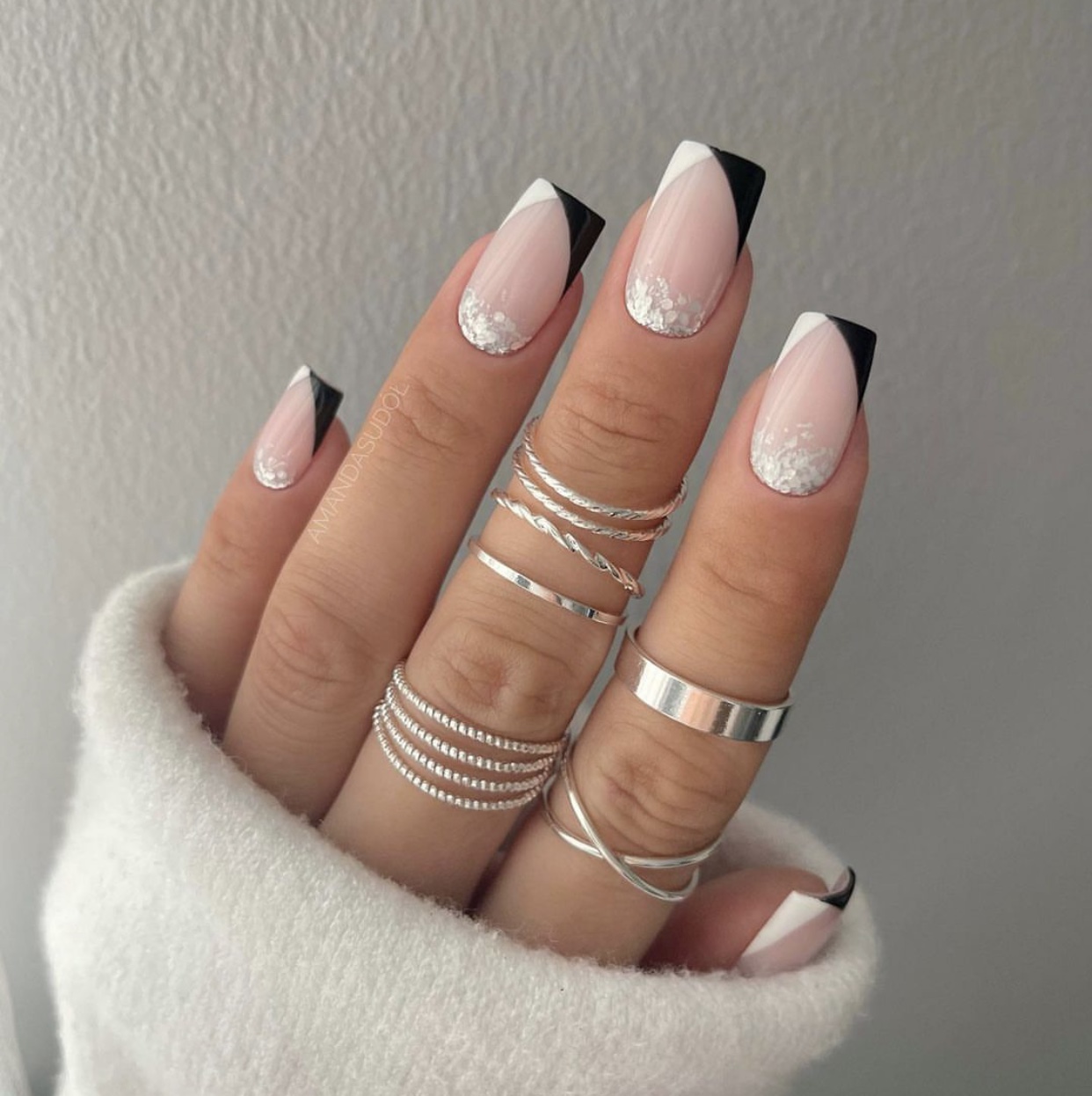 63 Cute French Tip Nail Designs To Inspire Your Next Manicure