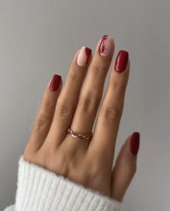 50 Drop-Dead Gorgeous Burgundy Nail Design Ideas You Will Obsess Over