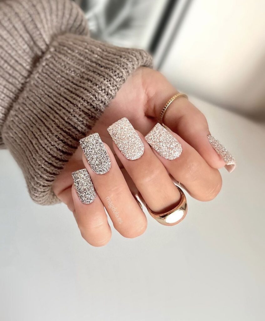 glitter nails ideas