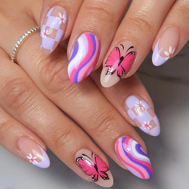 cute spring nail designs