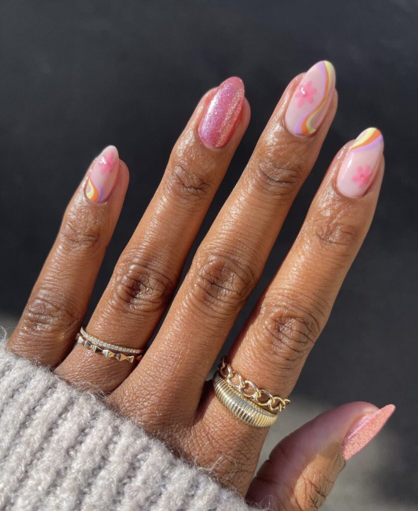 cute spring nail designs