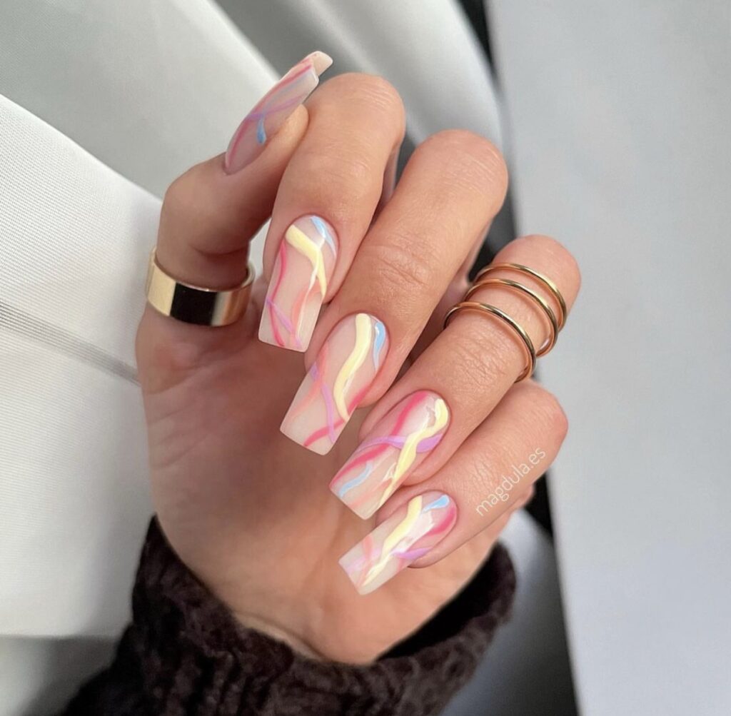 cute spring nail designs