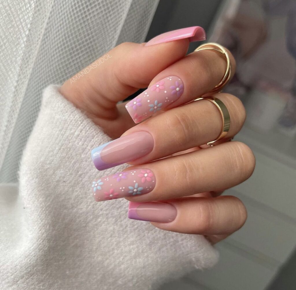 cute spring nail designs