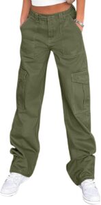 green cargo pants