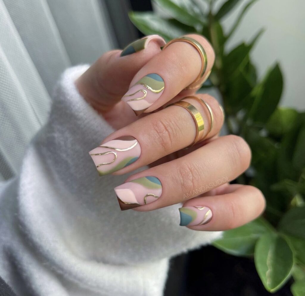 cute fall nail ideas