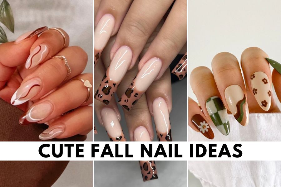 cute fall nail ideas