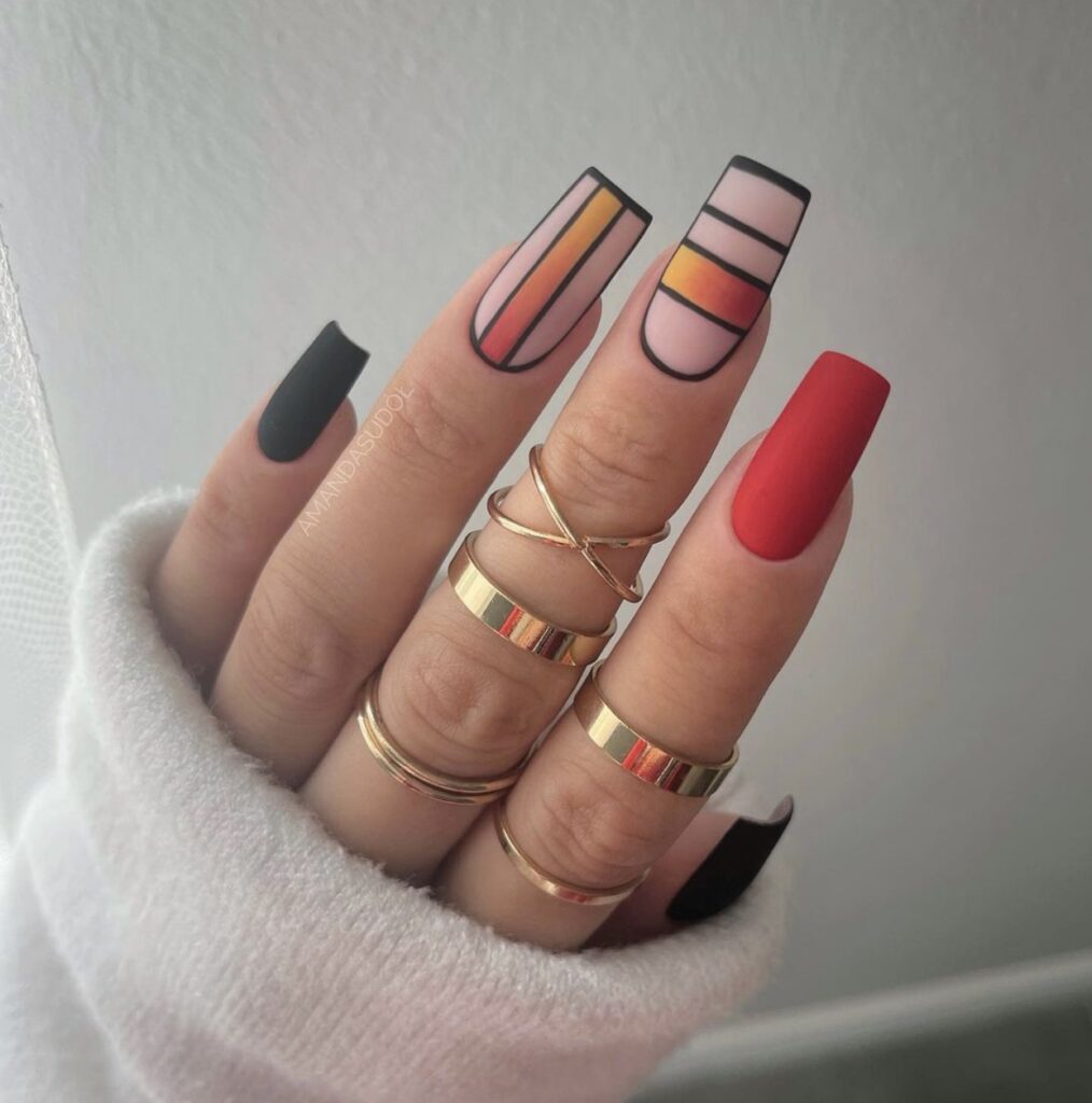 cute fall nail ideas