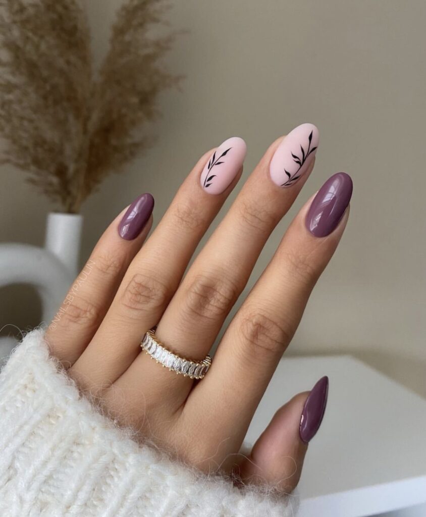 cute fall nail ideas