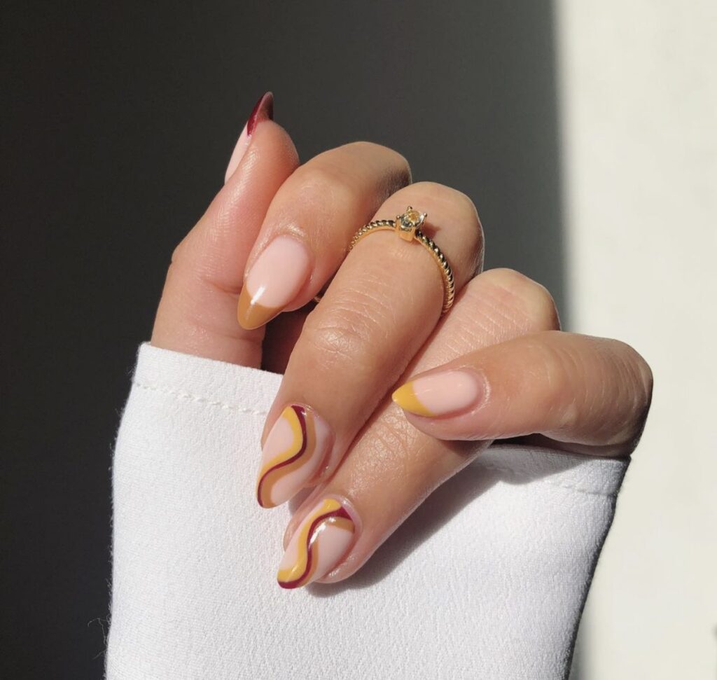 cute fall nail ideas