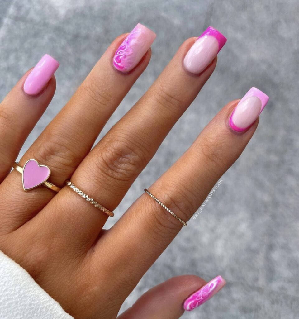 barbie nails