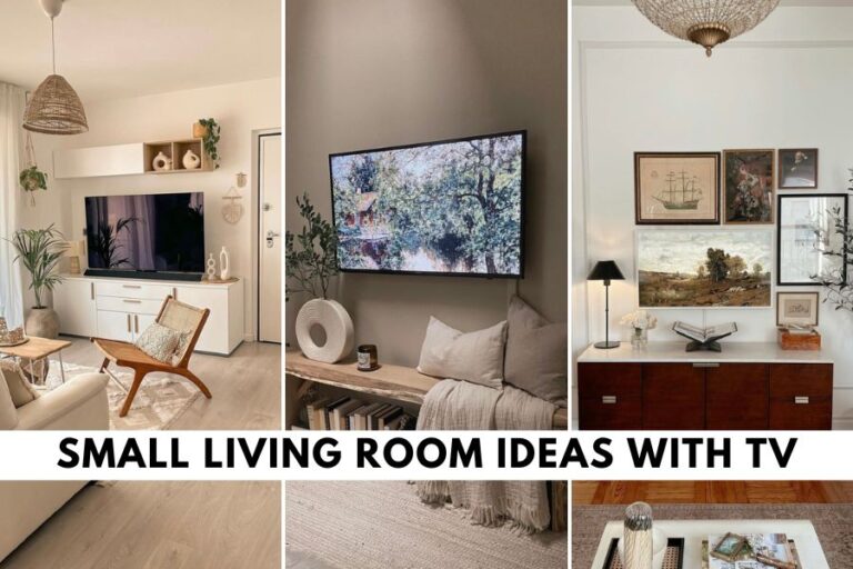 15 Small Living Room Ideas With TV That are Cozy and Clever - Life ...