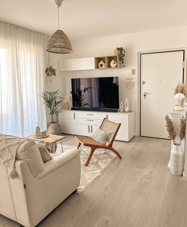 View of 15 Small Living Room Ideas With TV That are Cozy and Clever - LIFE ...