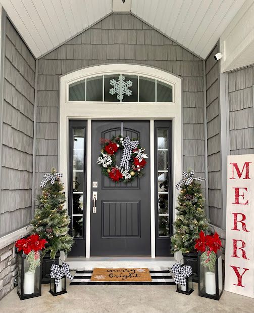 20+ Christmas Porch Decorating Ideas To Add Festive Cheer To Your Home
