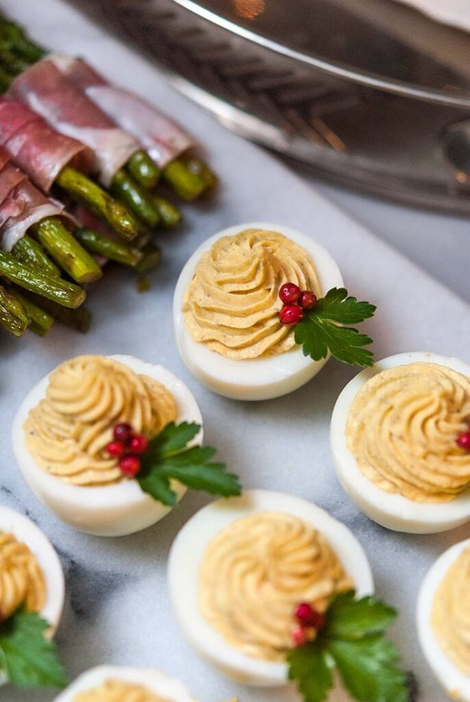 Merry Little Christmas Deviled Eggs