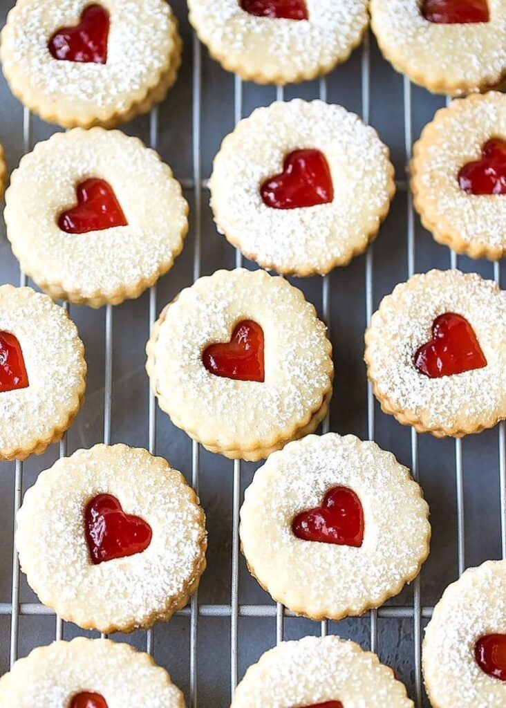 Easy Almond Linzer Cookies Recipe