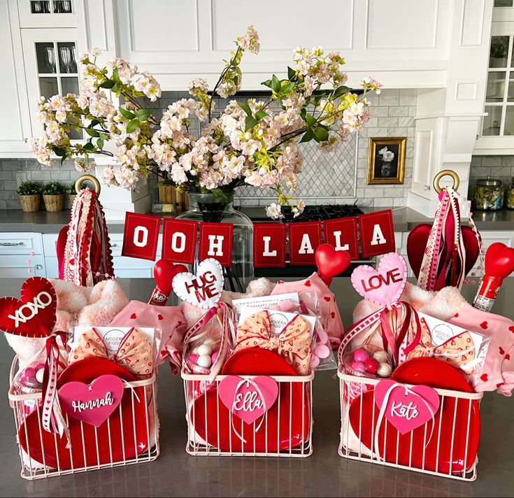 Galentines day gift baskets for friends