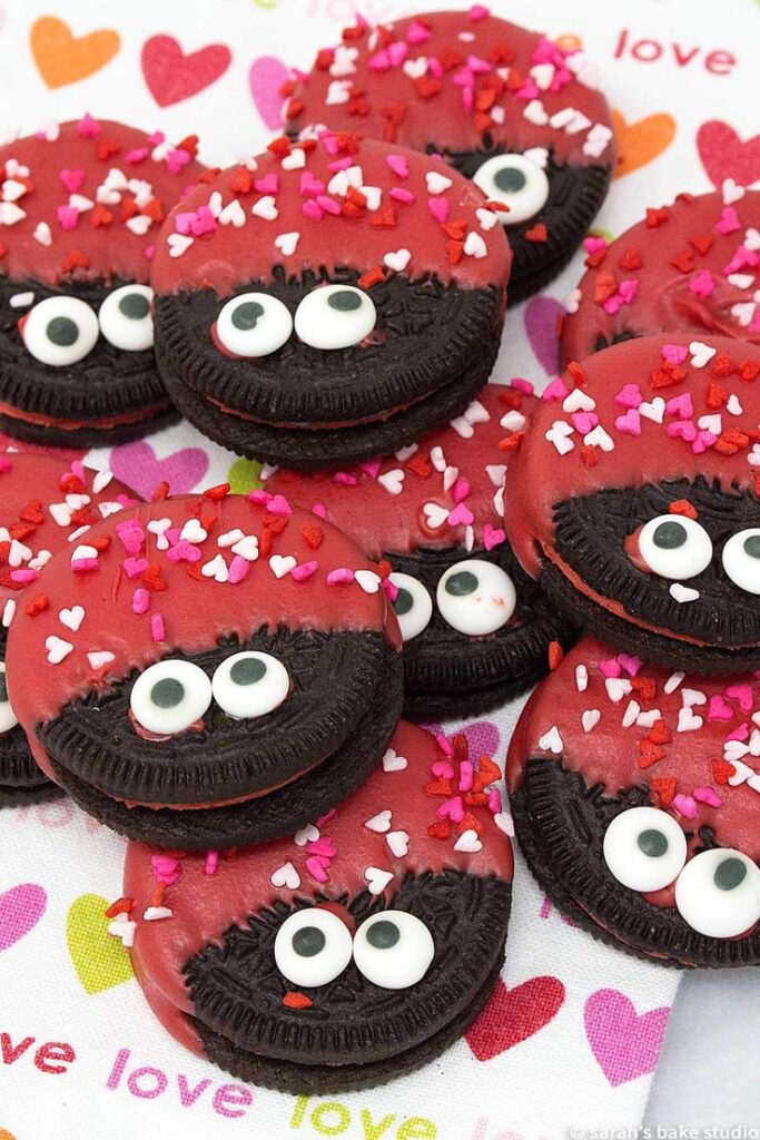 Love Bug Oreo Cookies