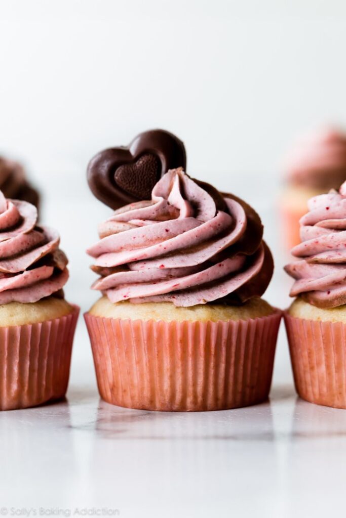 Valentine's Day Cupid Cupcakes