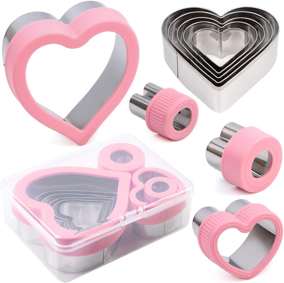 heart cutter set