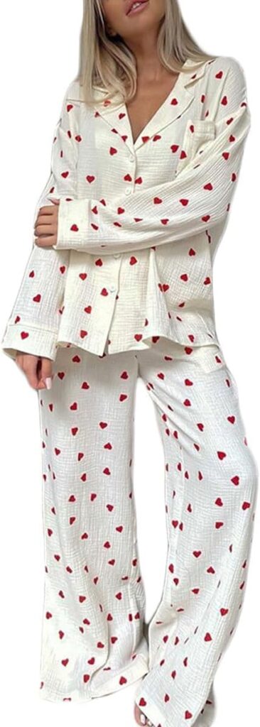 heart pajamas