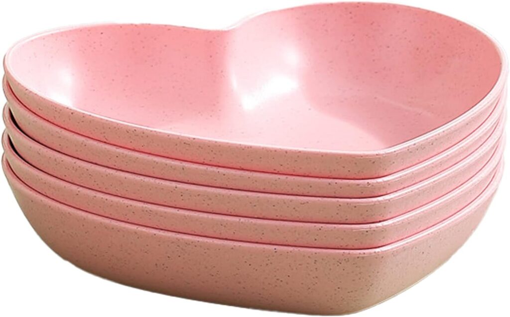 heart-shaped bowls