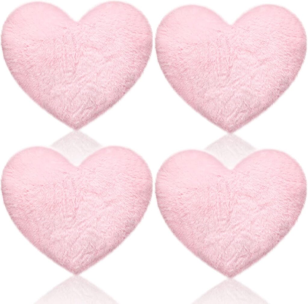 heart shaped pillows