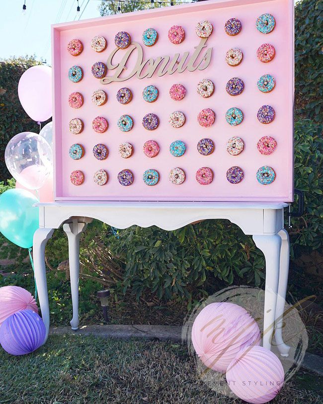 Donut Party Birthday Celebration