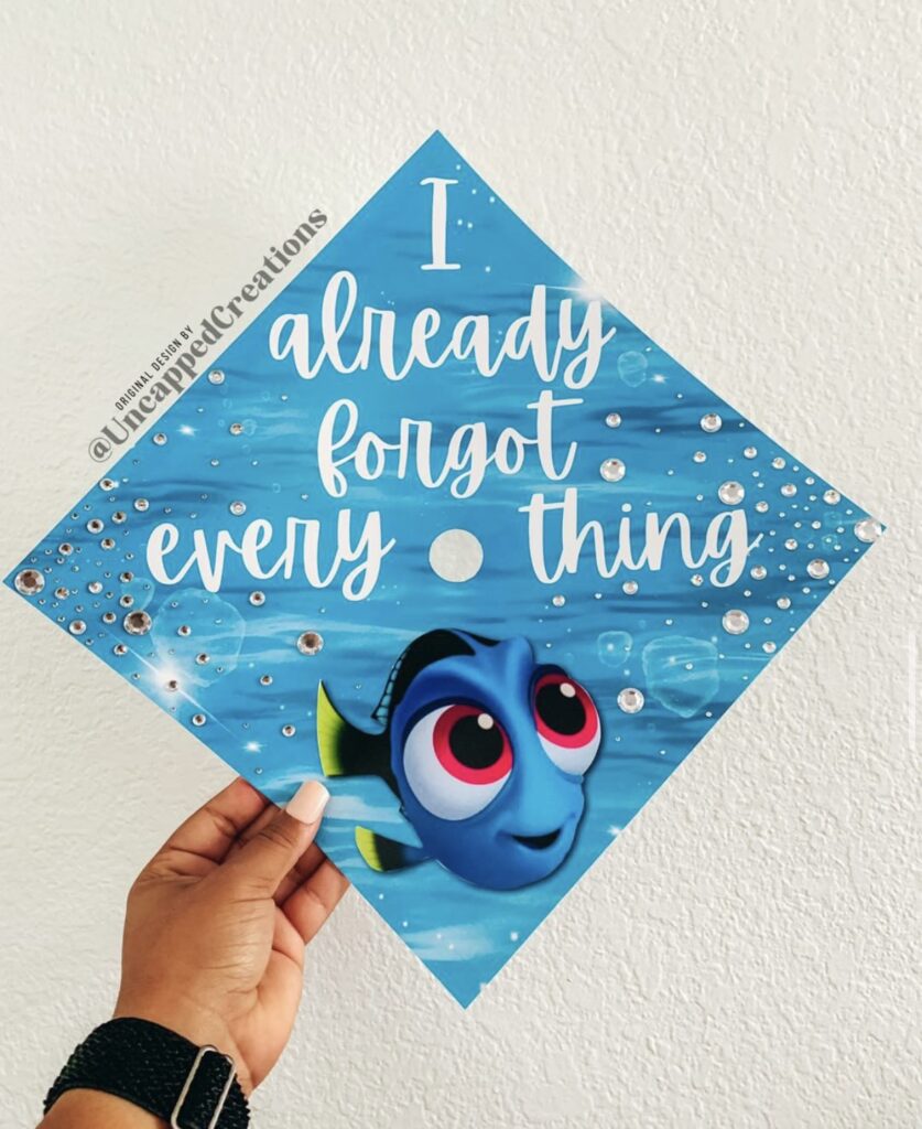 Finding Nemo Graduation Cap
