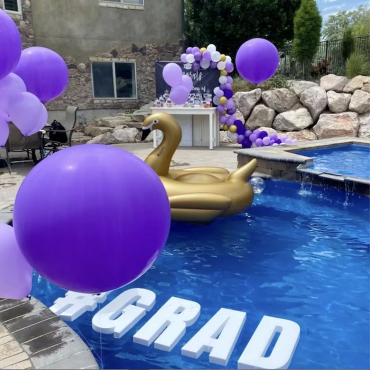 pool graduation party
