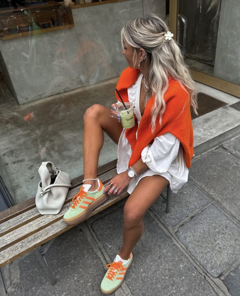 adidas gazelle outfit