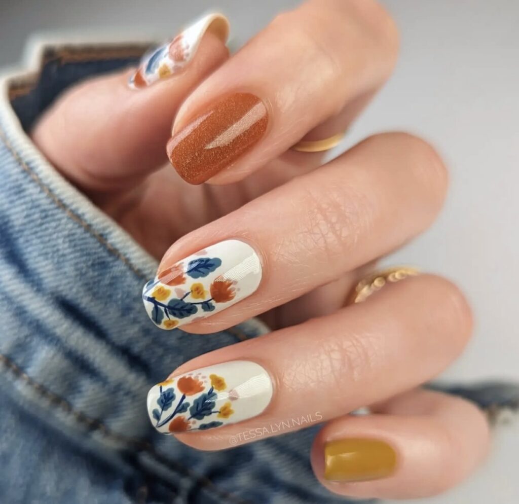 fall nail designs autumn classy