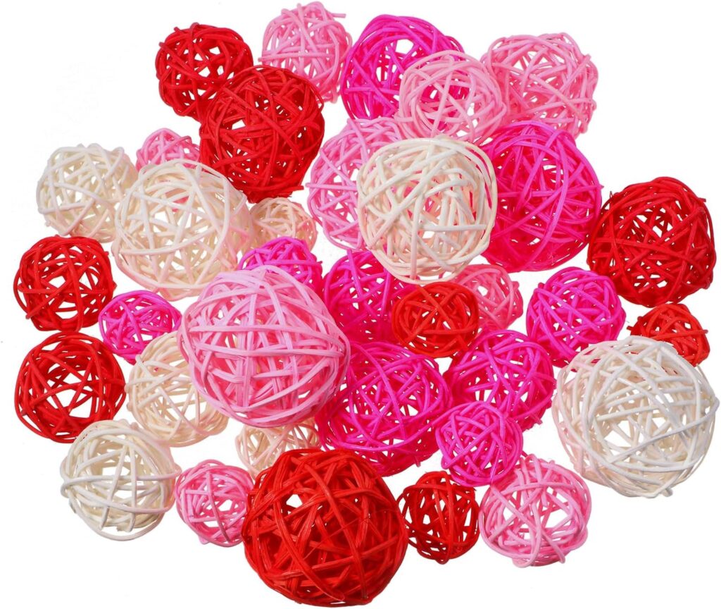 Valentines Day decorative balls