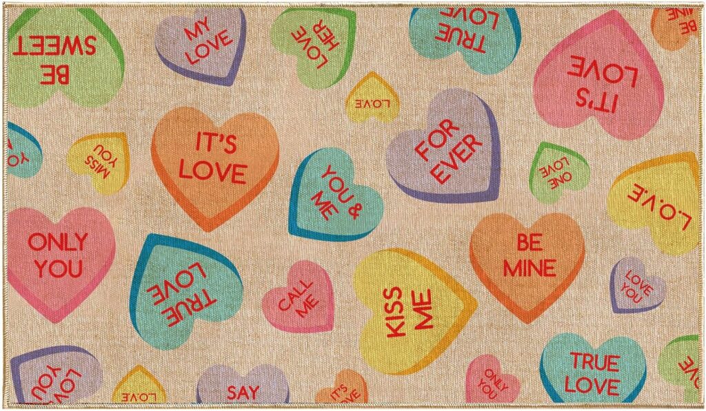 Valentines day doormat