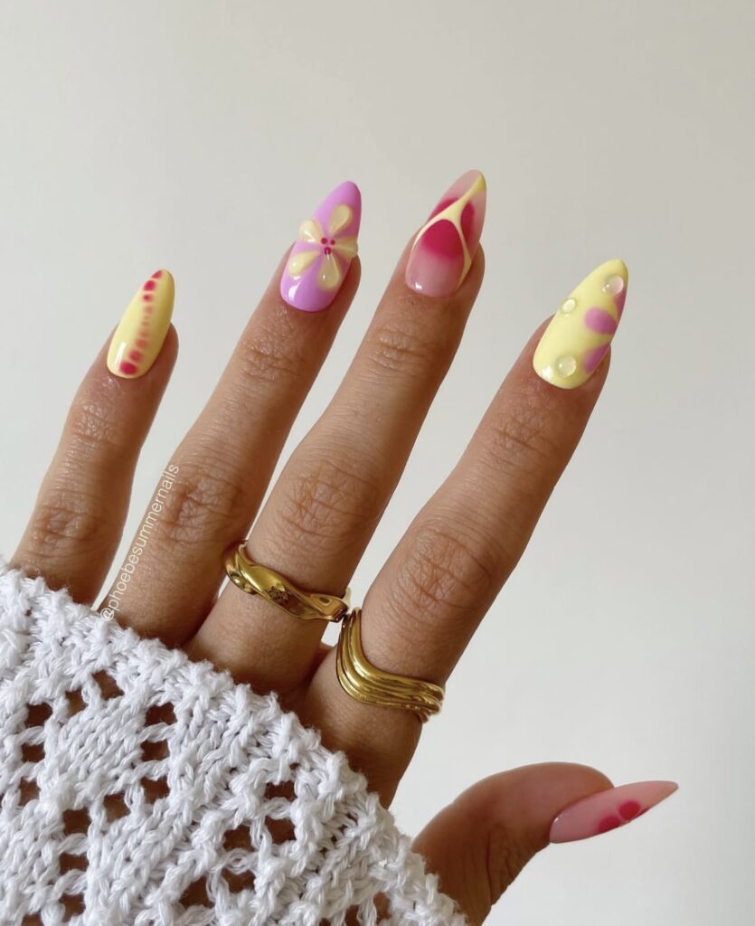 summer short nail designs