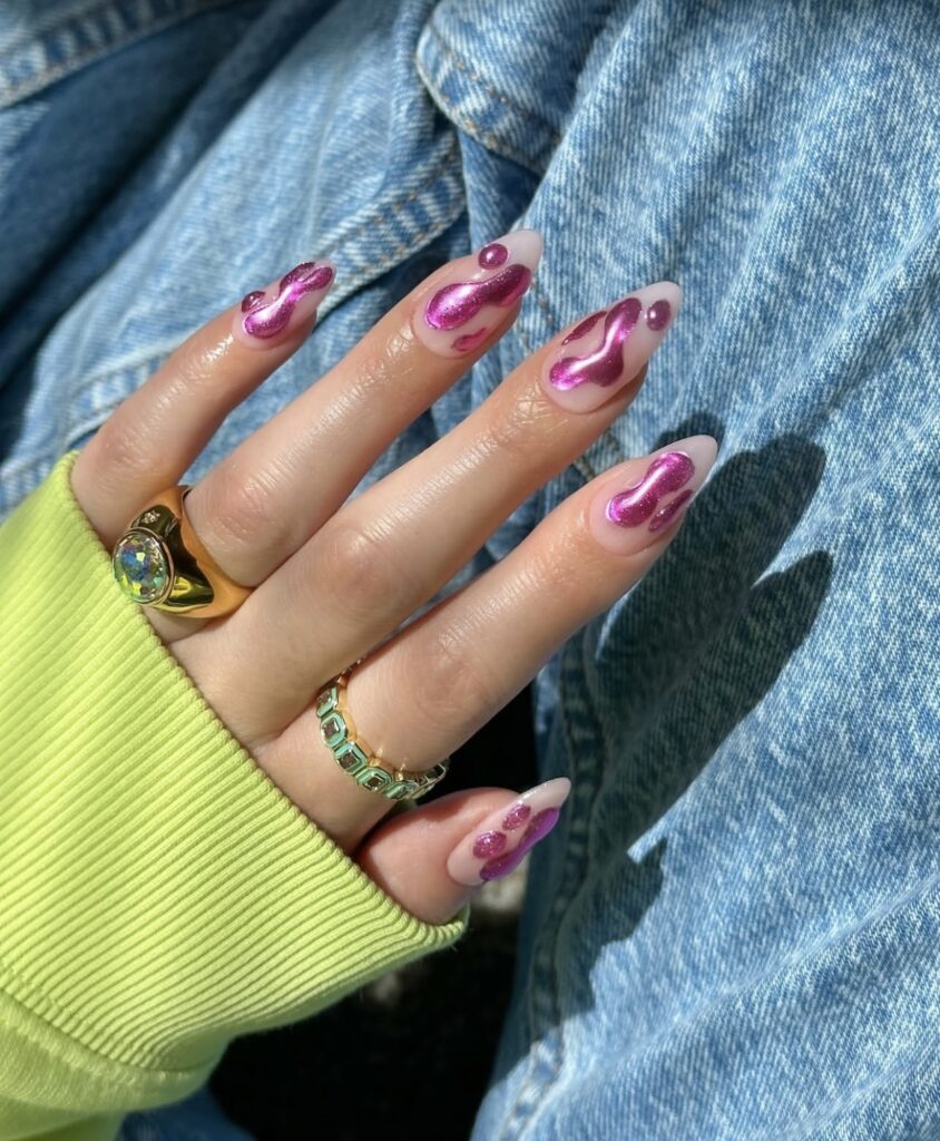 elegant summer nails