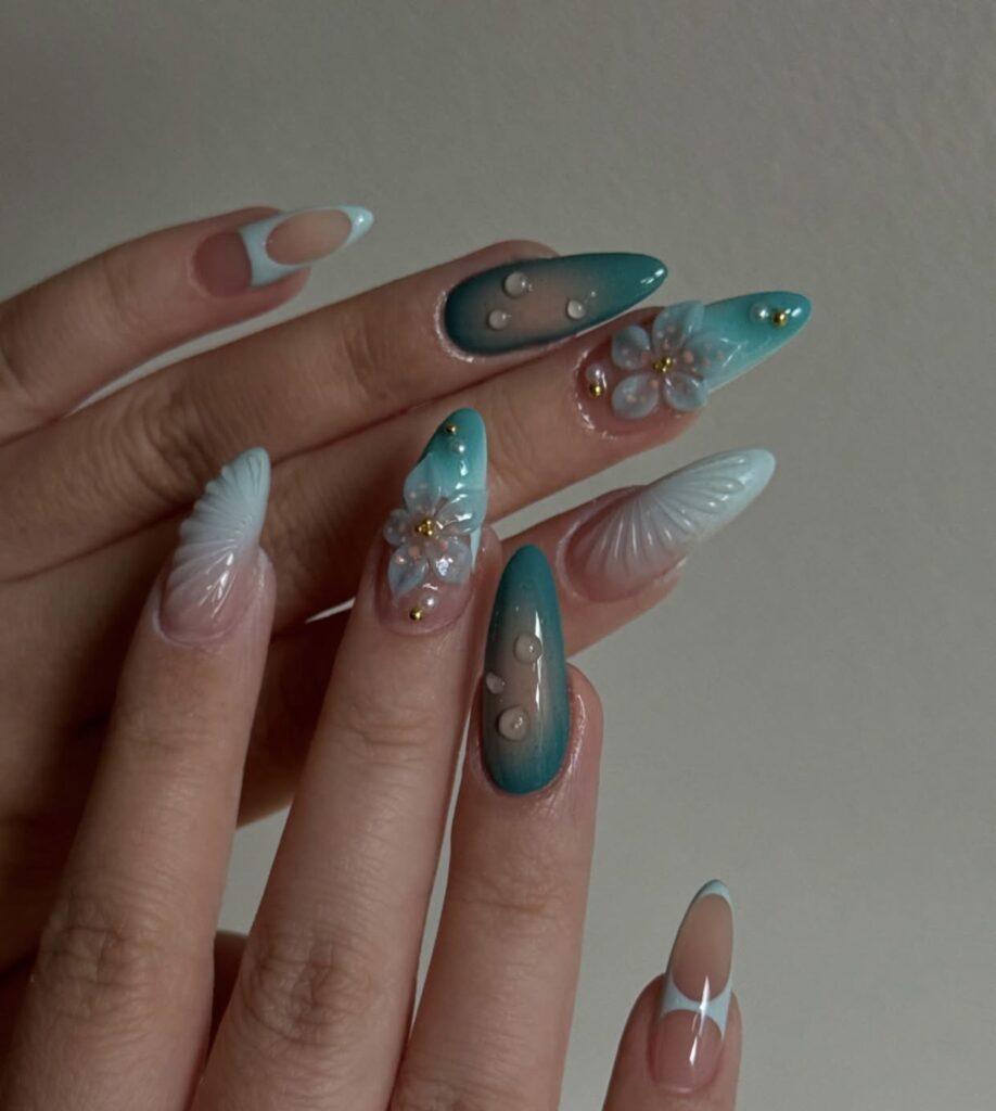 beach nails