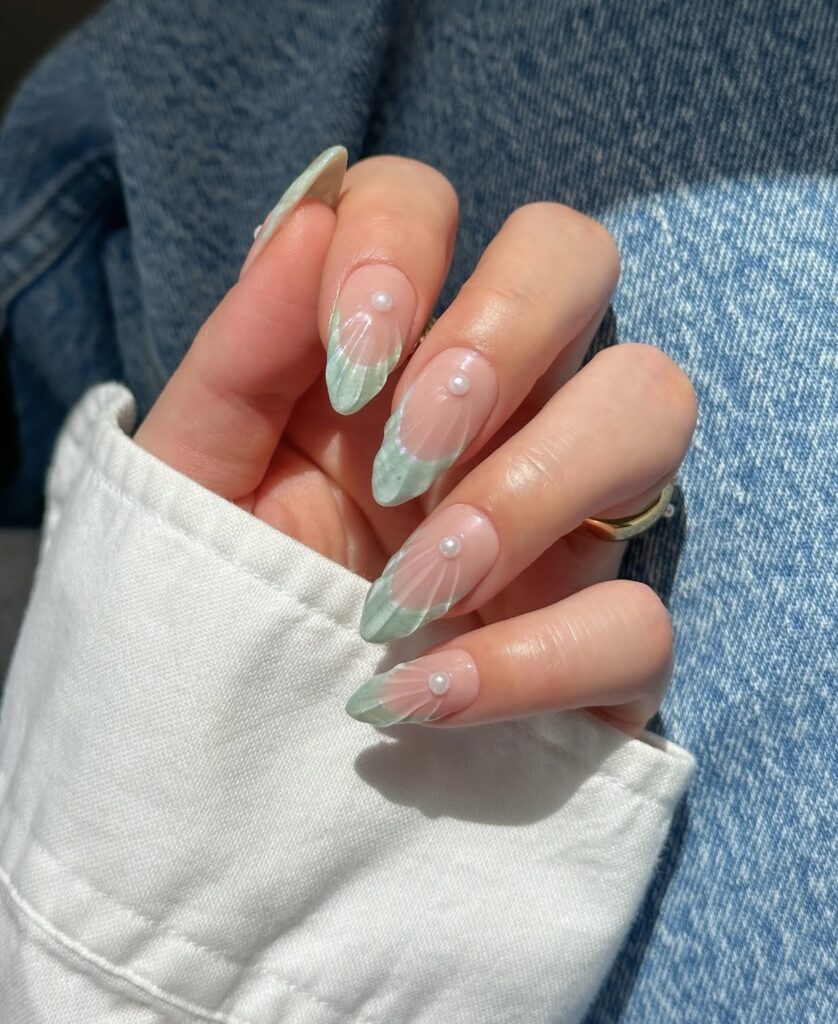 mermaid nails