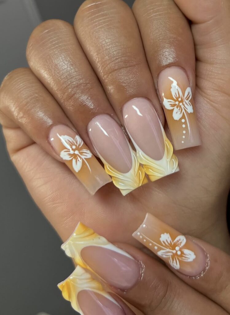nails for beach vacation