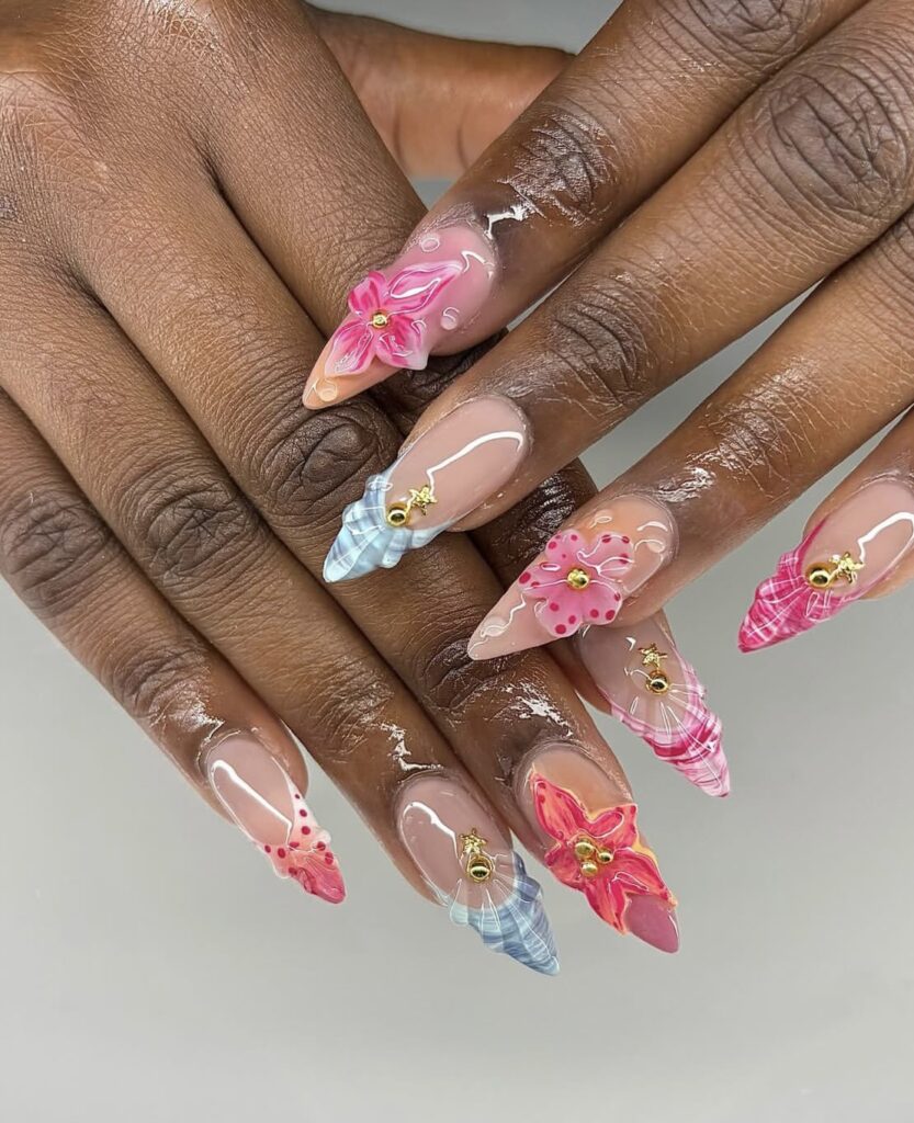 ocean nails