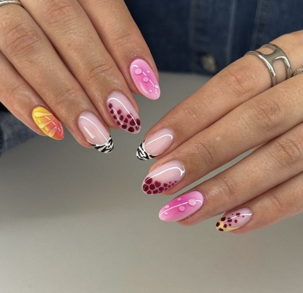 tropical nails