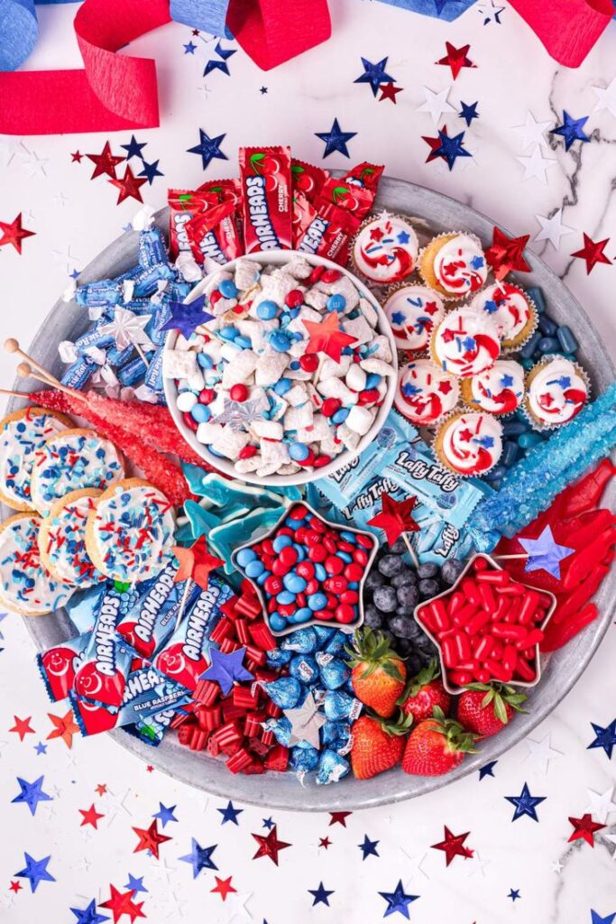 4th of july candy board