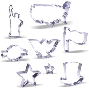 4th of july cookie cutter set