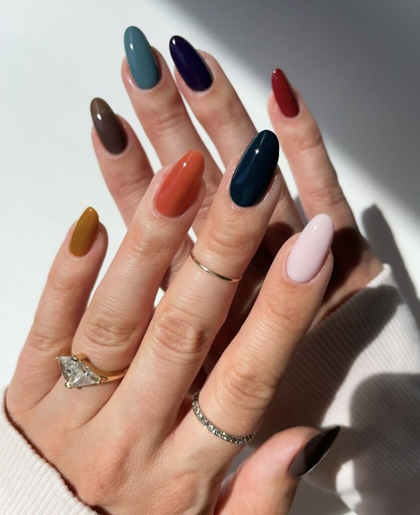 christmas thanksgiving nails