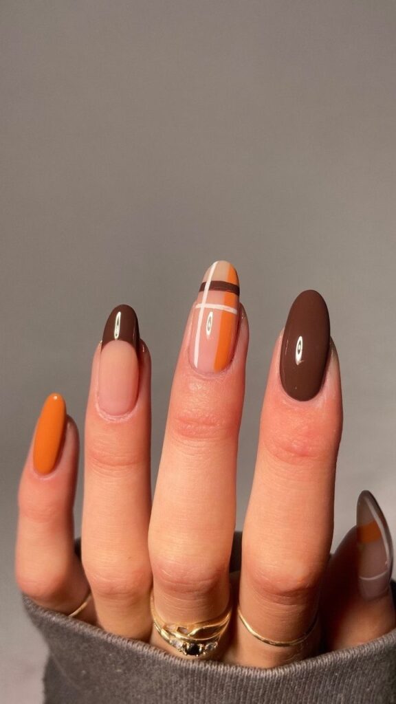 fall thanksgiving nails