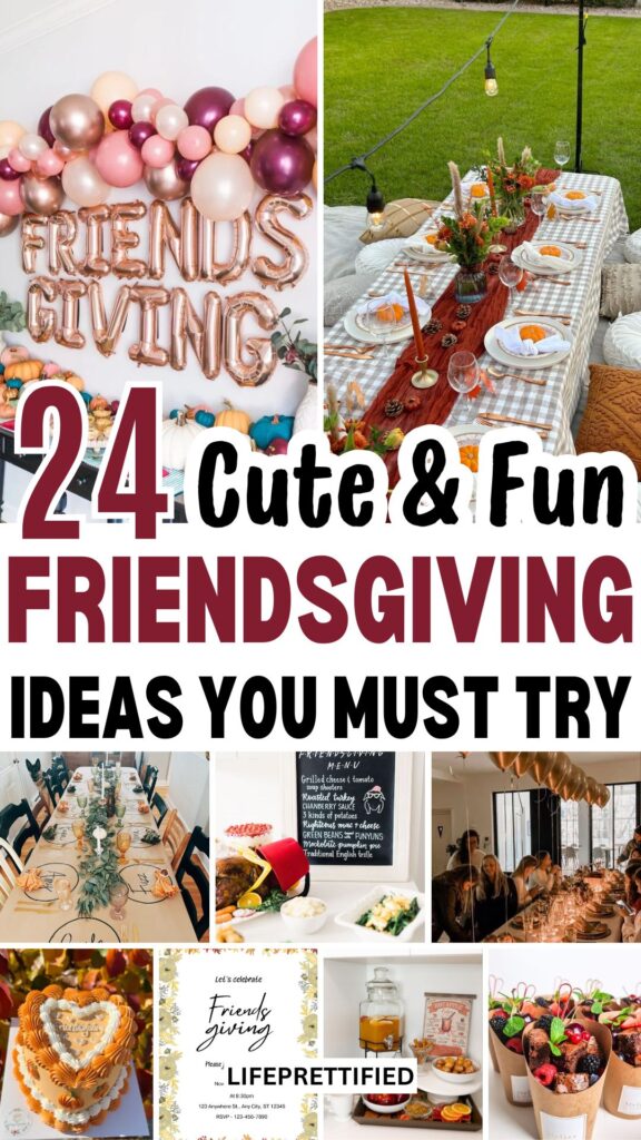 friendsgiving ideas