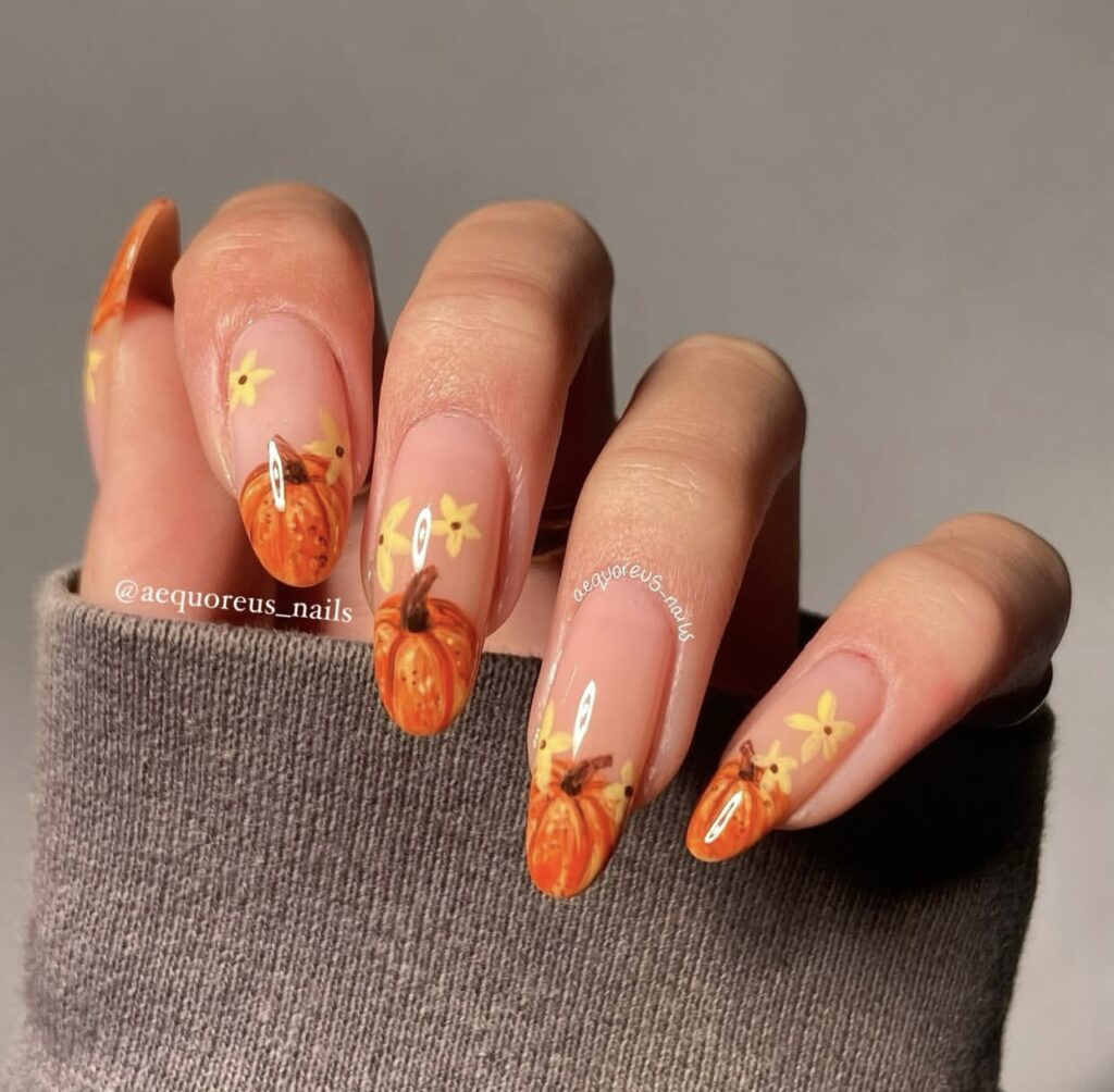thanksgiving nails 2025