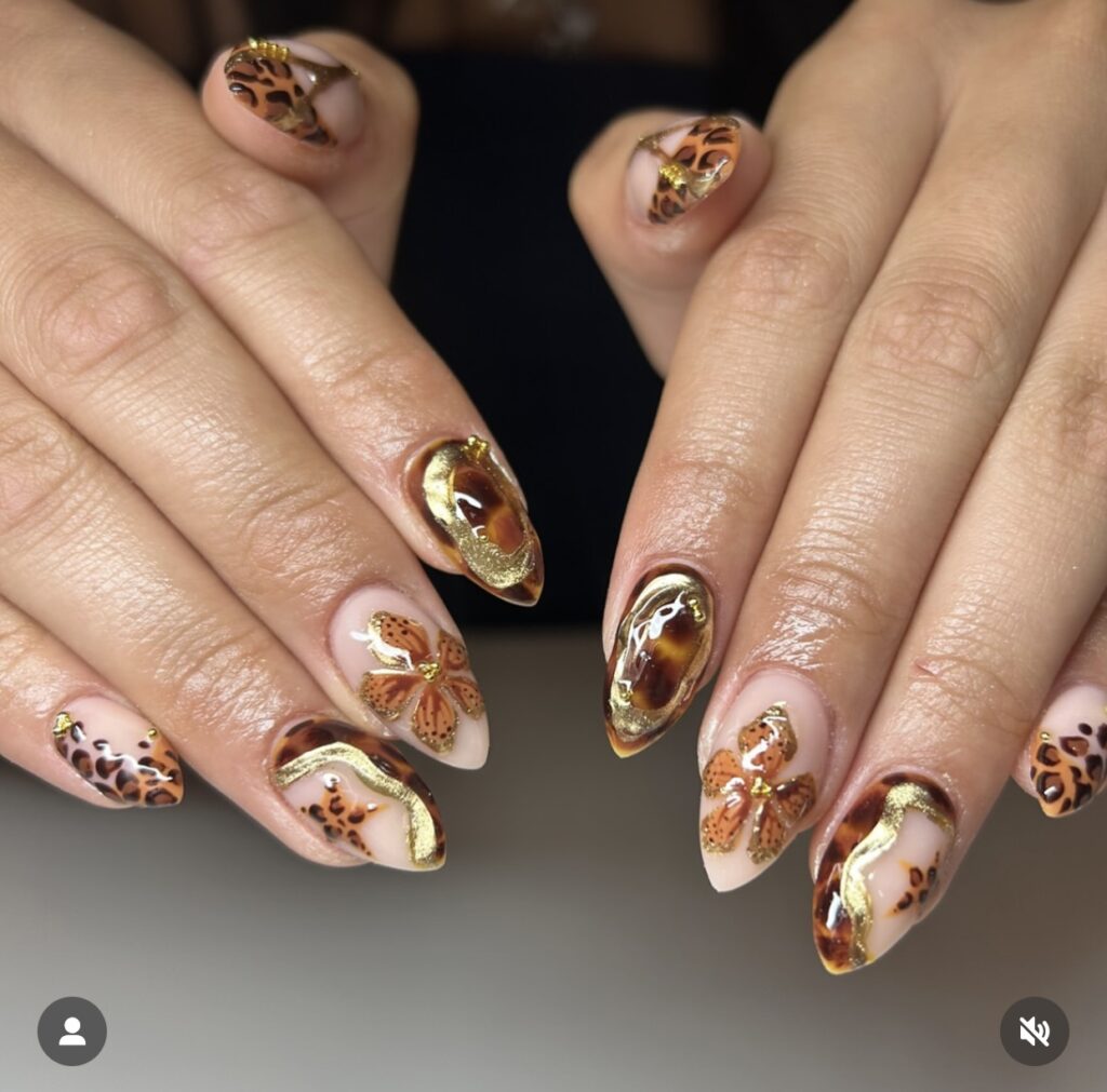 thanksgiving press on nails