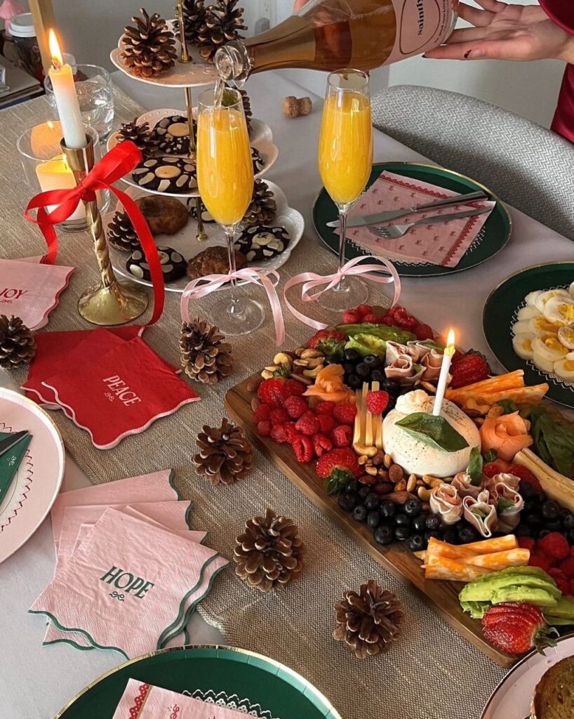 Christmas brunch party