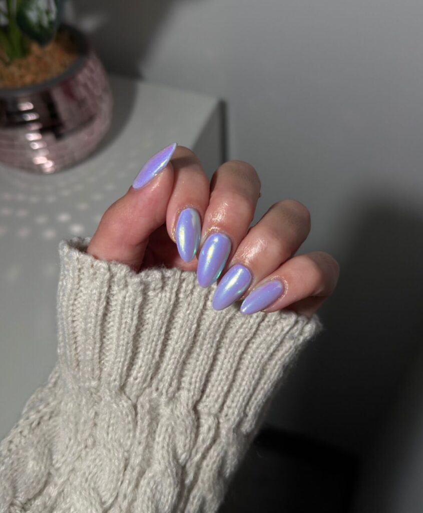 chrome january nails