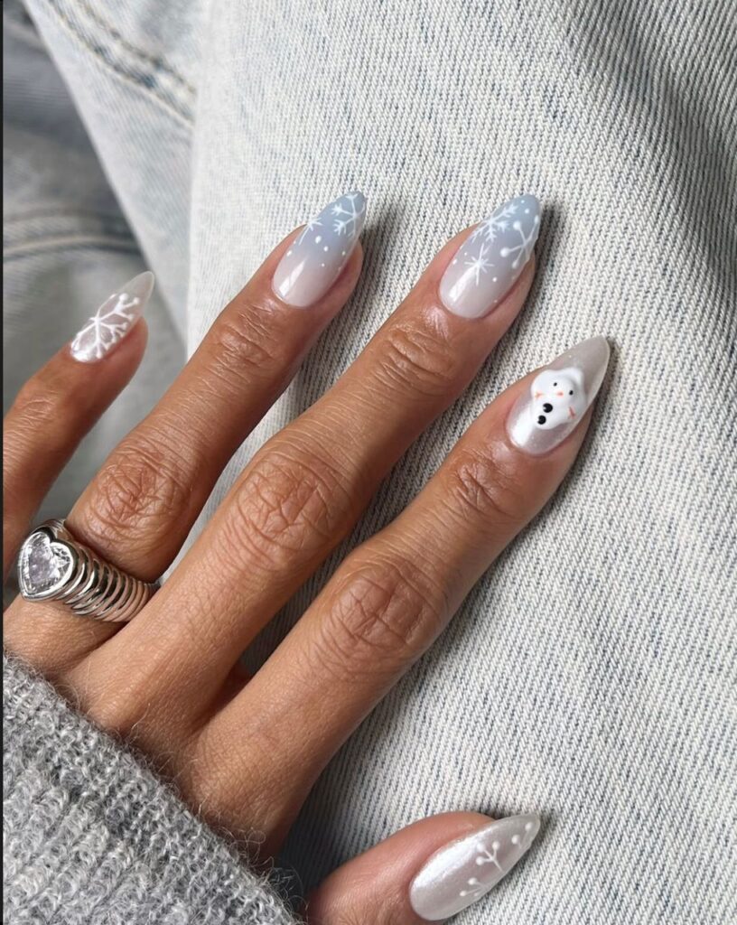 cute january nails